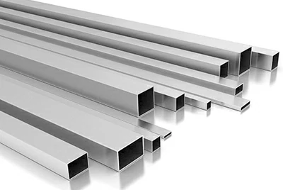 Tubo rectangular de aluminio 6061 de pared delgada