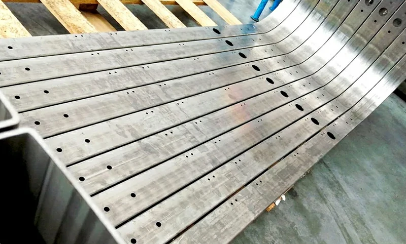 Bent Aluminum Tubing