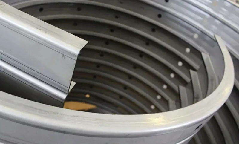 Bent Aluminum Tubing
