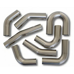 bent aluminum pipe