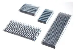 Aluminum cold plate and fin cold plate