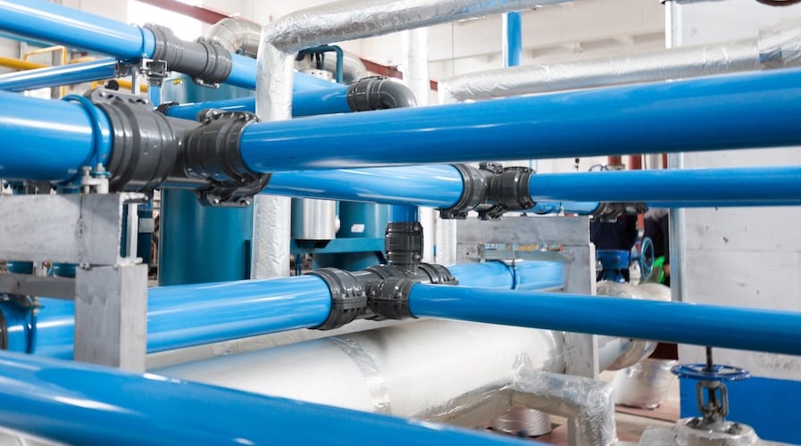 blue aluminum air pipe blue aluminum air pipe