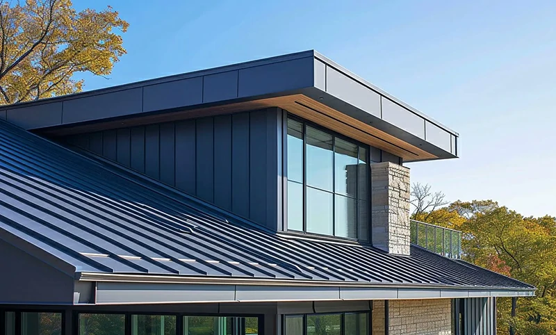 Aluminum roofing panel