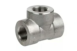 Aluminum threaded tee Aluminum threaded tee