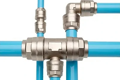 Blue aluminum air pipe fittings Blue aluminum air pipe fittings