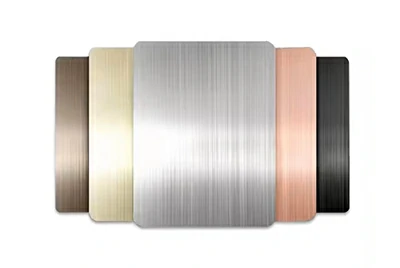 Brushed anodized aluminum sheet Brushed anodized aluminum sheet