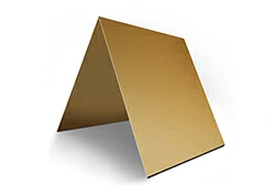 Gold Anodized Aluminum Sheet Gold Anodized Aluminum Sheet