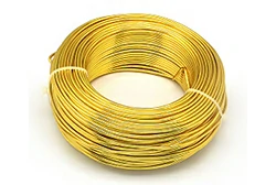 Gold Anodized Aluminum Wire Gold Anodized Aluminum Wire