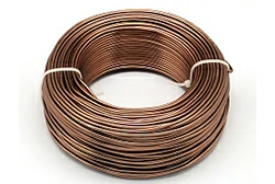 Brown Anodized Aluminum Wire Brown Anodized Aluminum Wire