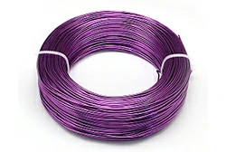 Purple Anodized Aluminum Wire Purple Anodized Aluminum Wire