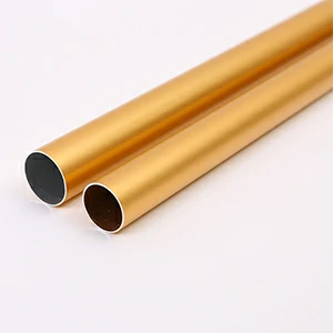 Anodized aluminum tube