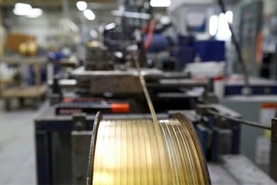 Wire drawing and flattening Wire drawing and flattening
