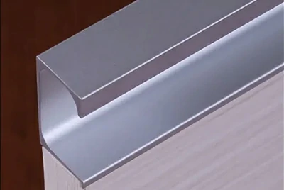 Mango de perfil C de aluminio Mango de perfil C de aluminio