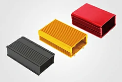 Gehäuse aus eloxiertem Aluminium Gehäuse aus eloxiertem Aluminium