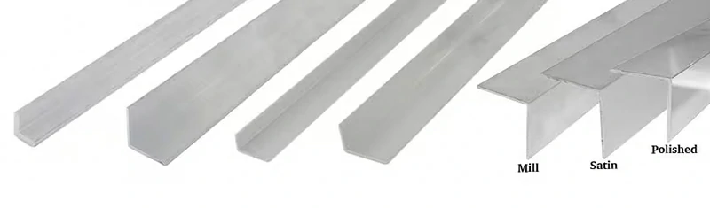 Eckschutz aus Aluminium