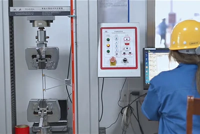 Full process testing and quality traceability Full process testing and quality traceability