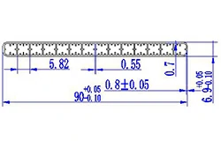90mm*6.9mm-14 Delik 90mm*6.9mm-14 Delik
