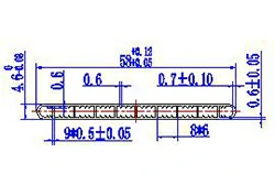 58mm*4.6mm-10 Delik 58mm*4.6mm-10 Delik