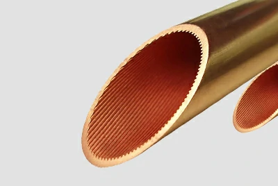 Aluminum vs. Copper Inner Grooved Tubes Aluminum vs. Copper Inner Grooved Tubes
