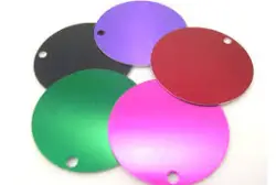 Anodized Aluminum Circle Blanks Anodized Aluminum Circle Blanks