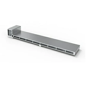 6063 T6 automotive battery base plate microchannel tube