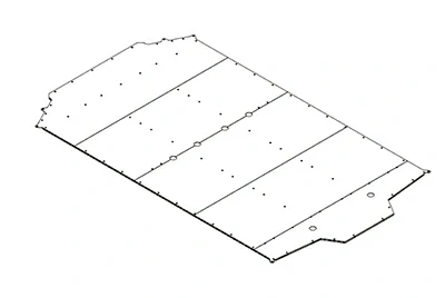 automotive underbody protection microchannel profile