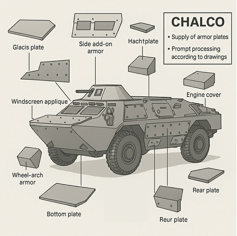 Deliverable Armor Components