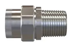 Forged threaded union Forged threaded union