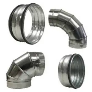Aluminum Round & Spiral Duct Flanges Aluminum Round & Spiral Duct Flanges