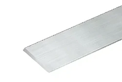 White aluminum flat stock