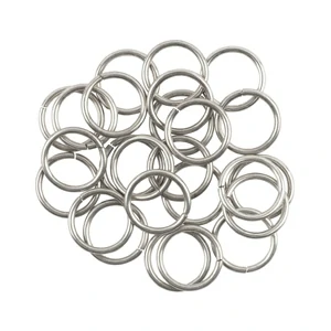 خواتم اللحام المصنوعة من الفضة