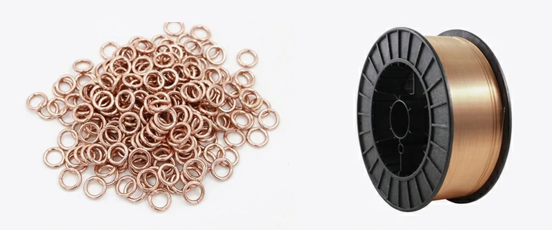 حلقات اللحام مقابل سلك اللحام