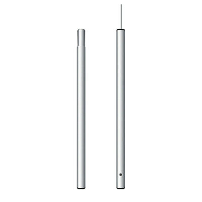 Aluminum canopy poles