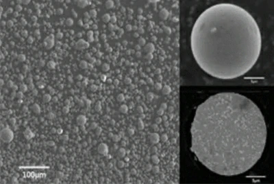 شكل مسحوق المركب القائم على الألمنيوم الخزفي