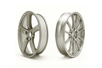 محور عجلات السيارات