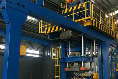 آلة الصب بالضغط التفاضلي