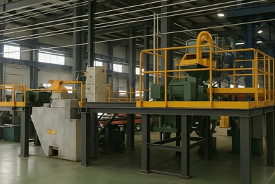 Máquina de fundição por gravidade por molde metálico