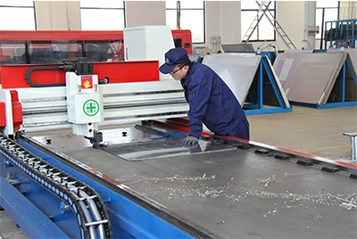 Blanking & Edge Treatment (Shearing / Punching / Laser Cutting)