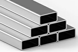 Large aluminum rectangular tubing