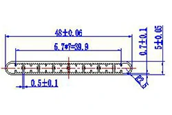 Radiator / HVAC Micro-Channel Flat Tubes Radiator / HVAC Micro-Channel Flat Tubes