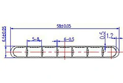 Radiator / HVAC Micro-Channel Flat Tubes Radiator / HVAC Micro-Channel Flat Tubes