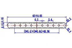 Cooling Plates / Wide Multi-Cavity Cooling Channels Cooling Plates / Wide Multi-Cavity Cooling Channels