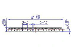 Cooling Plates / Wide Multi-Cavity Cooling Channels Cooling Plates / Wide Multi-Cavity Cooling Channels