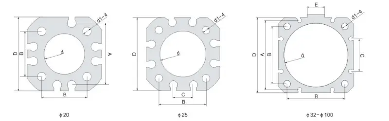 C55 / CD55 ISO 21287 Compact Cylinder Tube