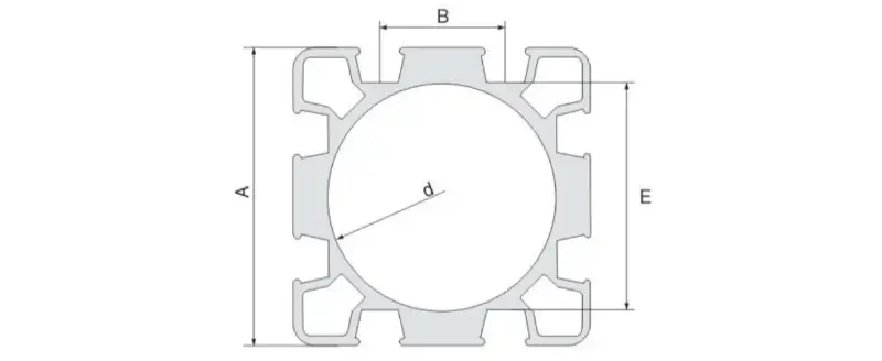 CP95 ISO15552 Standard Cylinder Tube