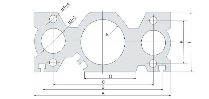 General Guide Rod Cylinder Tubes (MGQ / DFM Series)