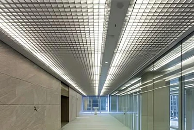 Cell / Open Grid Aluminum Ceiling