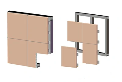 Facade Curtain Wall System