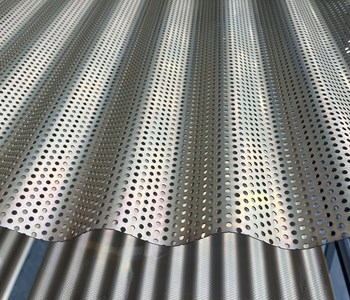 perforated corrugated sheet