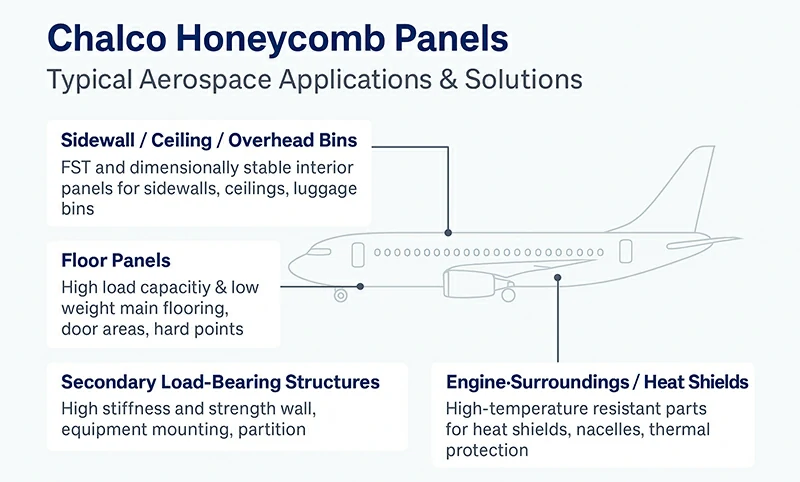 Chalco Aerospace Cellular Panel Typical Applications and Project Solutions